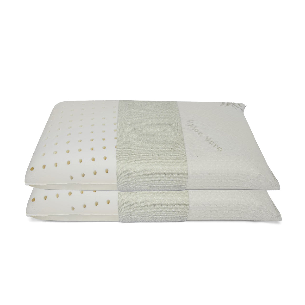 Coppia Cuscini Memory Foam - Altezza 15cm - Federa Aloe Vera - Anallergico - Made In Italy - Comfort Collo - Foto 11