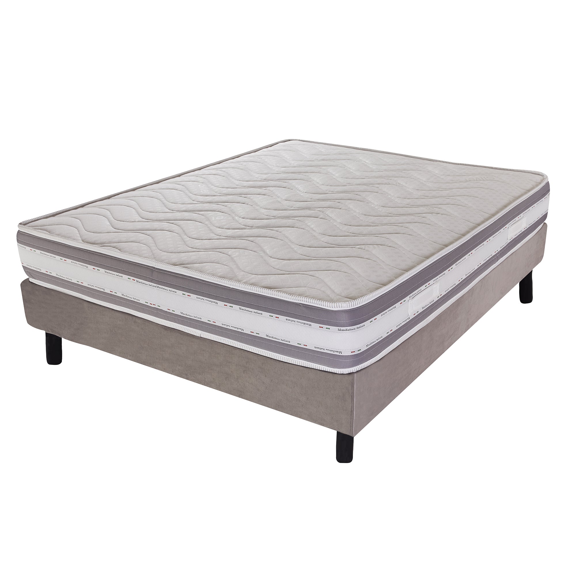 Matelas à ressorts indépendant et glace à mémoire de forme 11 zones