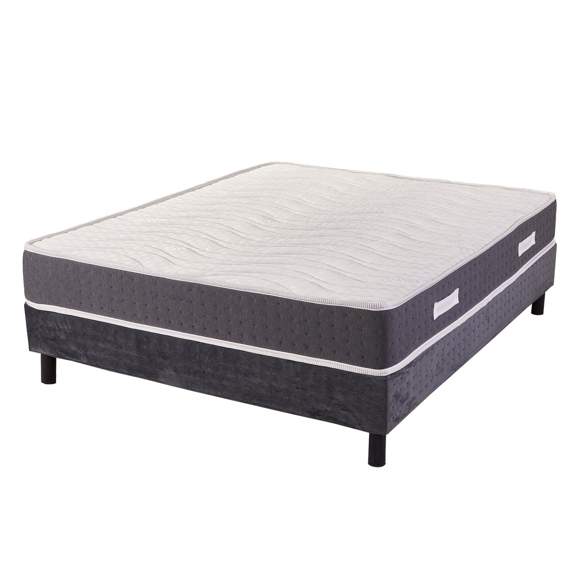 Matelas à ressorts ensachés à mémoire de forme 800 11 zones